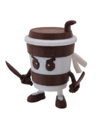 Figurka 3D Cappuccino Assassino (z memów Tik Tok'a) - viral brainrot