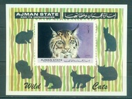 KOT. AJMAN STATE. Mi blok cięty**