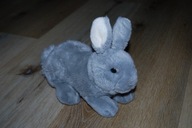 pluszak maskotka szary zając zajączek króliczek