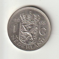 Holandia 1 gulden 1968 ladny stan