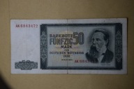 Banknot Niemcy DDR 50 marek 1964 rok !!!