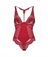 Śliczne body Hunkemoller r.L soczysta czerwień