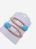 Spinki do włosów pyk serduszka handmade 2 szt.