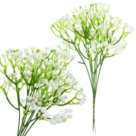 6X SZTUCZNA GAŁĄZKA PIK GIPSÓWKA KASZKA BIAŁA GAŁĄZKA DEKORACYJNA STROIK