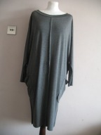 UNISONO włoska SUKIENKA z kieszeniami 36/38