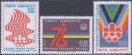 Turcja 1976 Znaczki 2398-400 ** sport igrzyska olimpijskie Olimpiada