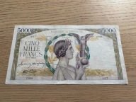 Francja - 5000 franków - 1942