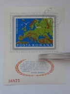 Rumunia - Konferencja KBWE - Mi. bl. 125 kasowany