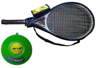 2 rakiety tenisowe + tenis trener - zest. junior.