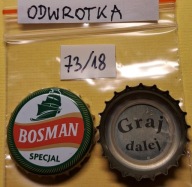 Kapsel z piwa Bosman Szczecin