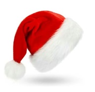 Czapka świąteczna czapka mikołaja czerwona