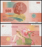 BNB - KOMORY 500 Franków 2006 G 494568 # P15b # UNC