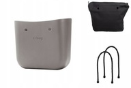 Torebka O bag Standard Outlet Szara organizer czarny i dł czarne Obag