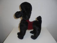 STARA MASKOTKA PLUSZAK PIES PUDEL PRL