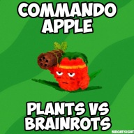 Commando Apple | Plants vs brainrots | Roblox