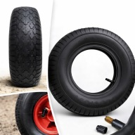 OPONA Z DĘTKĄ DO TACZKI WZMOCNIONA 4.80/4.00-8 6PR WZMOCNIONA TEMI MOCNA