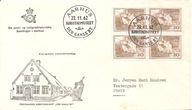 DANIA DANMARK -koperta ozdobna -AARHUS -1962 rok