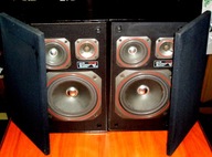 Kolumny Unitra Tonsil Space 86 czarne + 2 mask