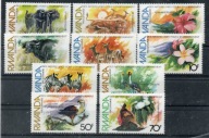 RWANDA flora i fauna Mi 1196-205**