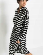 NOWA 209zł elegancka KOSZULOWA zapinana SZMIZJERKA_pasek_WISKOZA r.48