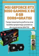 MSI GeForce RTX 3050 GAMING X 8G 8 GB DDR6+GRATIS!