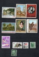 Znaczki Rumunia kasowane 1