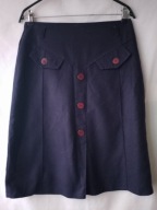 Spódnica fioletowa, prosta - 38/40