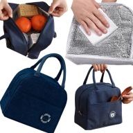 TORBA TERMICZNA ŚNIADANIOWA LUNCHBOX IZOLACYJNA NA LUNCH DO PRACY SZKOŁY