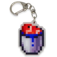 Brelok MINECRAFT Clownfish Błazenek Zawieszka Prezent DO KLUCZY Torebki