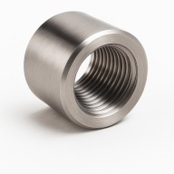 Tuleja gwintowana Nierdzewna do wspawania M12x1.25 mm L17. Fi19.5mm