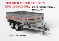 PRZYCZEPA TEMARED TIPPER 2515/2CS DMC 2000kg kiper uchylny wywrotka