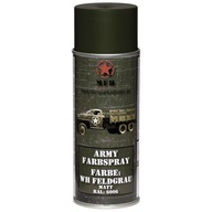 Farba wojskowa w sprayu do maskowania broni MFH 400 ml WH Field Grey
