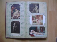 EROTYKA AKTY AKT -ALBUM POCZTÓWEK -145 SZTUK album cały zapełniony