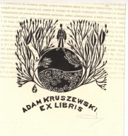 ZBIGNIEW JÓŹWIK, EX LIBRIS ADAM KRUSZEWSKI