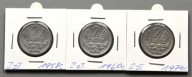 PRL 2 ZŁOTE JAGODY 1958-1974 W HOLDERACH ZESTAW 3 SZT.