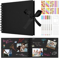 ALBUM NA ZDJĘCIA SCRAPBOOKING DIY KREATYWNY PREZENT ZESTAW 21x15cm