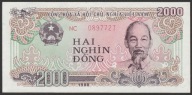 Wietnam 2000 dong 1988 - Ho Chi Minh - stan bankowy UNC