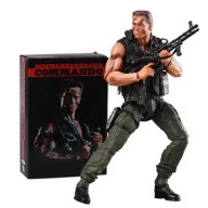 Figurka Commando John Matrix Arnold Schwarzenegger Nowa w pudełku ok 18 cm
