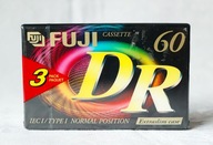 3-pack FUJI DR * C-60 * NOWE, FOLIA, Tylko 14,66-szt. JEDYNE na Allegro !!!