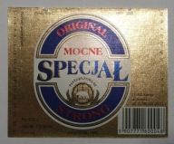 ETYKIETA PIWO MOCNE SPECJAŁ BROWAR KĘTRZYN