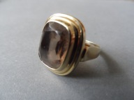 Klasyka. Złoto i kwarc dymny R17