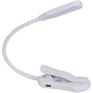Lampka z klipsem do czytania ładowalna USB-C 30 lumenów