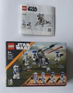 Instrukcja i pudełko LEGO Star Wars 75345 501st Clone Troopers Battle Pack