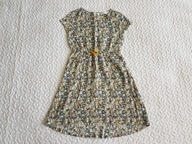 Cool Club sukienka w zielone i niebieskie kwiatki nowa roz 122