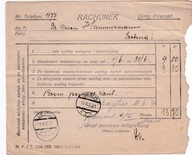 CIESZYN, koperta , rachunek telefoniczny, M.P i T. 1120 (XII-1931) /SZ2/