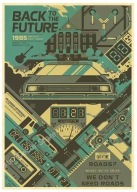 Plakat „Back to the Future” – Kultowy Plakat Filmowy Retro