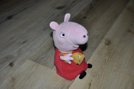 pluszak maskotka świnka Peppa z misiem 25 cm