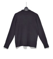 Damski Sweterek Półgolf Wiskoza Ciemnoszary Gina |R. XL