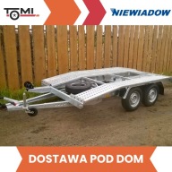 Przyczepa Laweta samochodowa BORO NIEWIADÓW ADAM 4.0m 2700DMC DOSTAWA