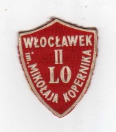 Tarcza szkolna - II LO Włocławek